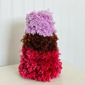 NWOT Handmade Tufted Vase